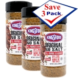 Kingsford Original NO SALT All Around Seasoning 4.25 oz  Pack of 3